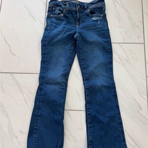 American Eagle Outfitters Dark Blue Bootcut Jeans
